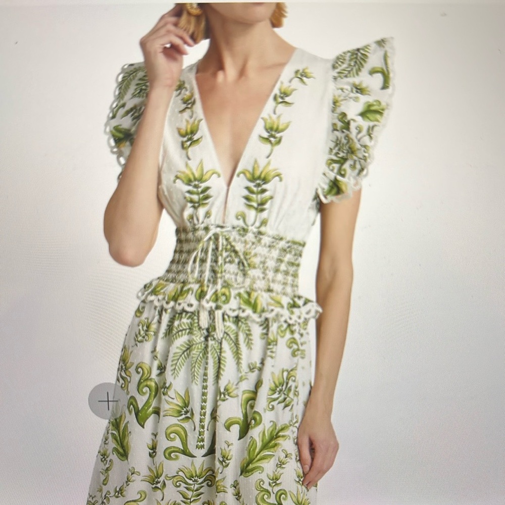 Floral Ruffle Maxi Dress
